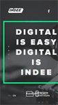 Mobile Screenshot of indeeinteractive.com